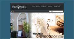 Desktop Screenshot of opusmusicofsouthbay.com